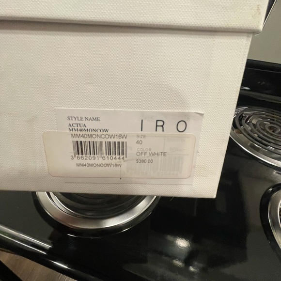 IRO men’s shoes size eu 40 white - Picture 8 of 8